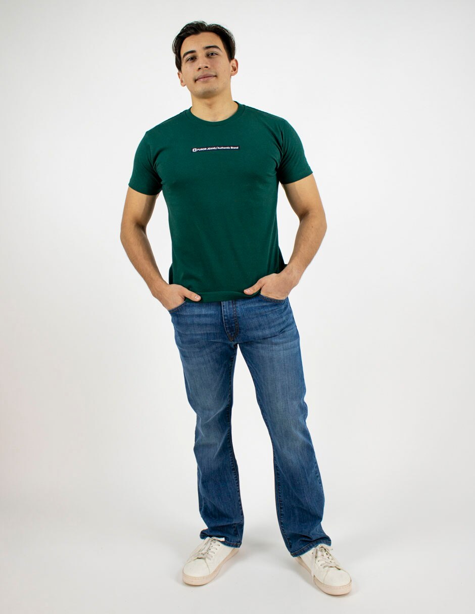 Playera cuello redondo para hombre 8