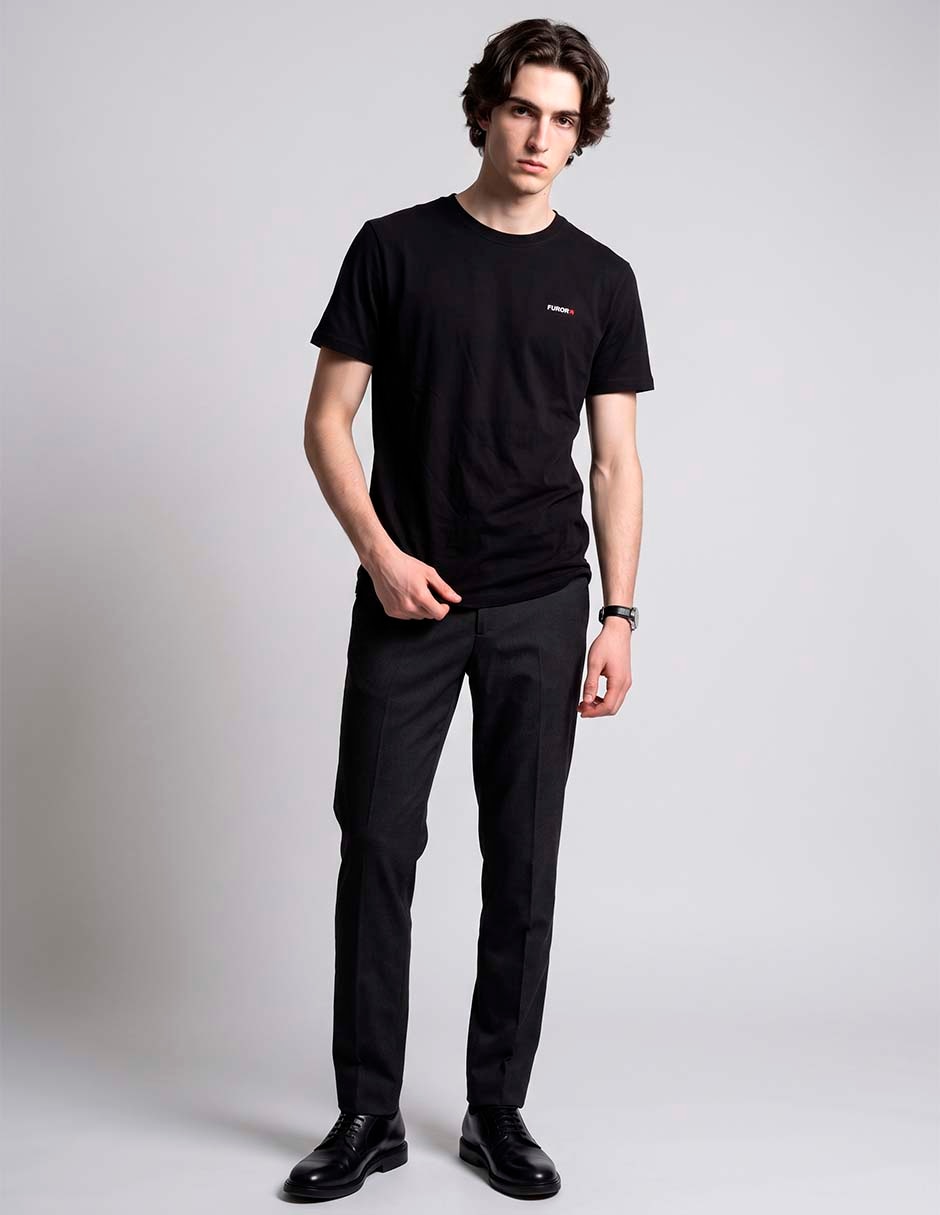 Playera cuello redondo para hombre 1