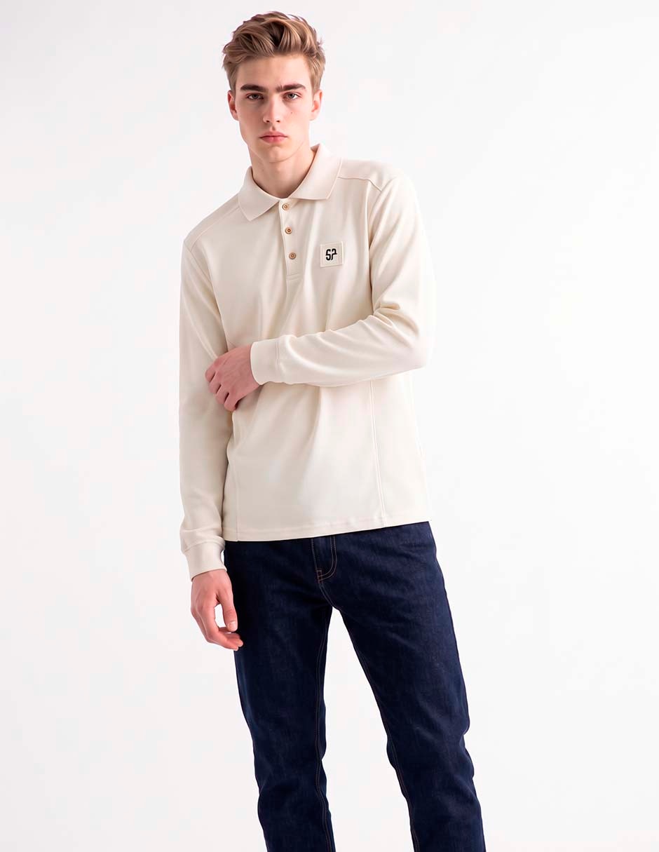 Playera tipo polo para hombre