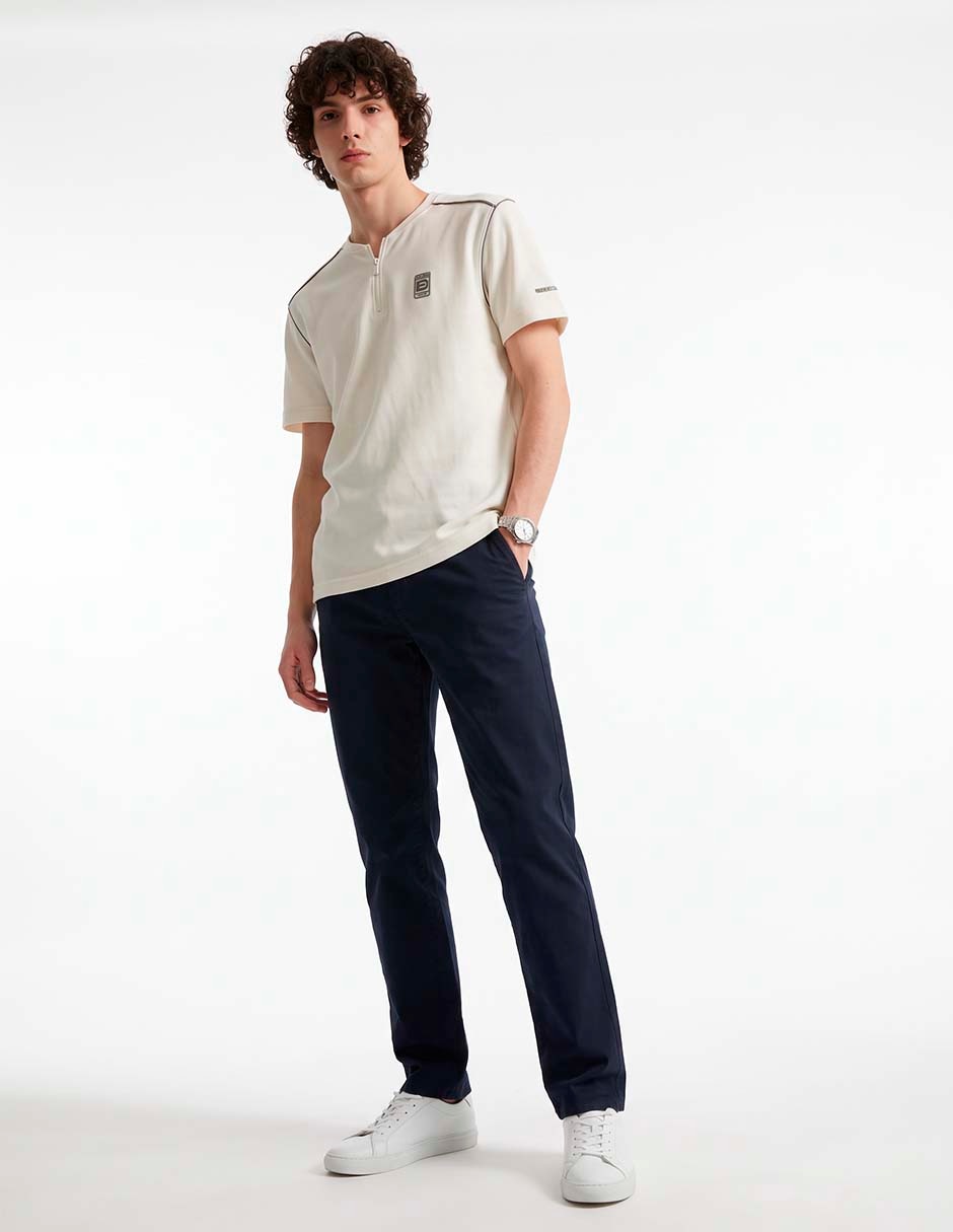 Playera cuello redondo para hombre