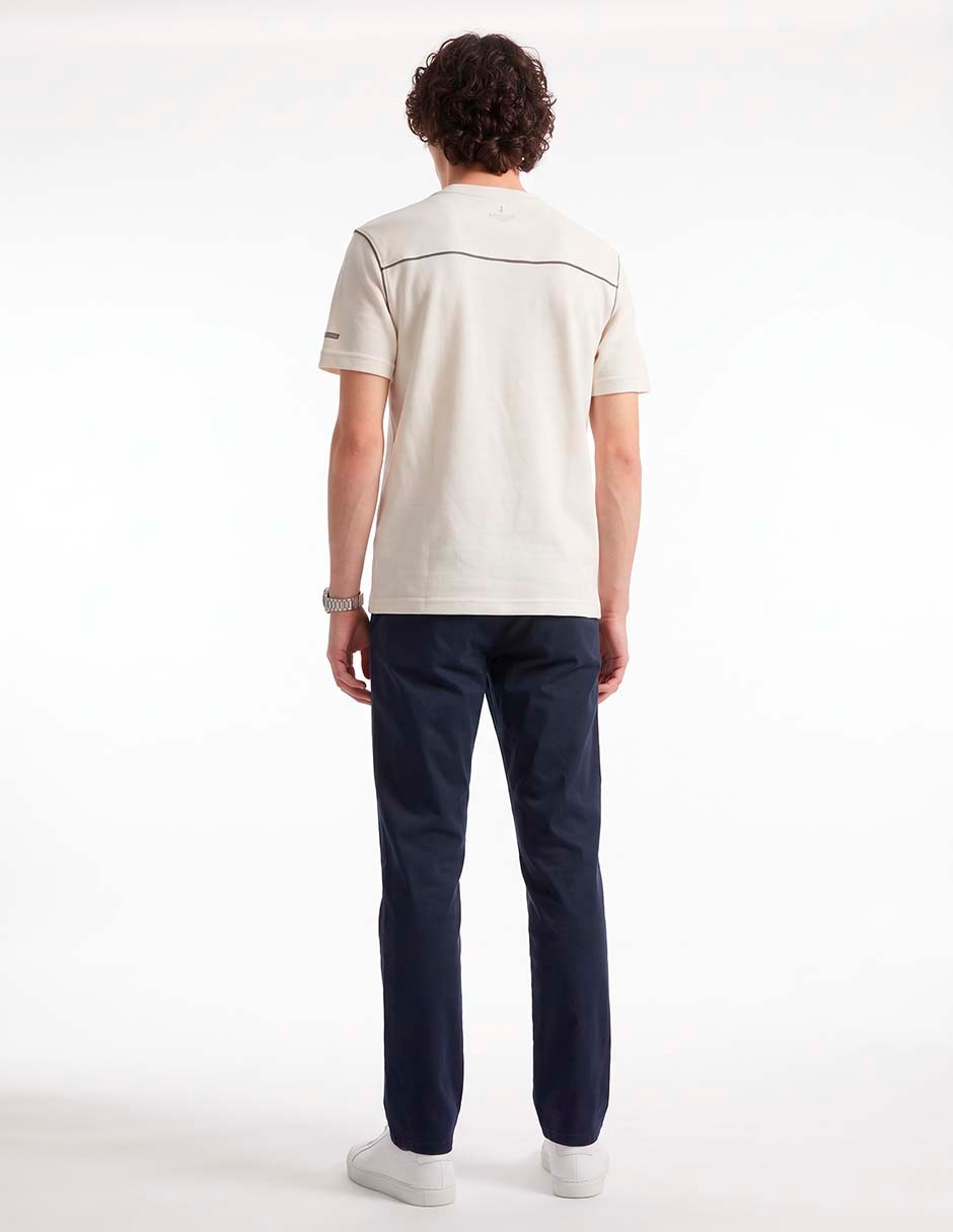 Playera cuello redondo para hombre 4