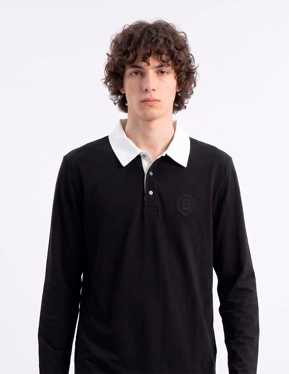 Playera Tipo Polo Para Hombre de algodón