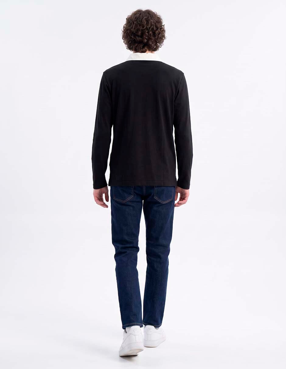 Playera Tipo Polo Para Hombre de algodón 4