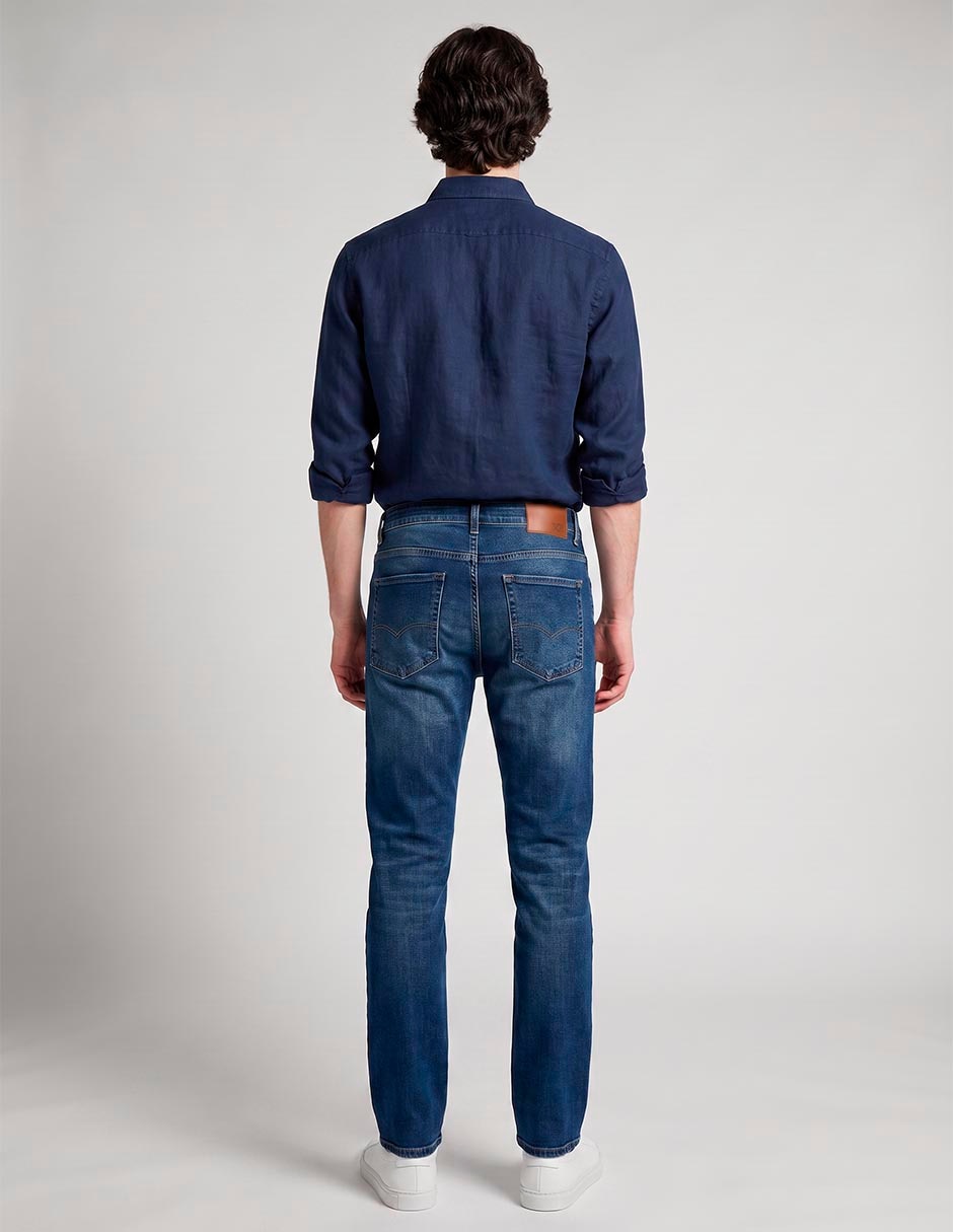 Jeans straight para hombre 2