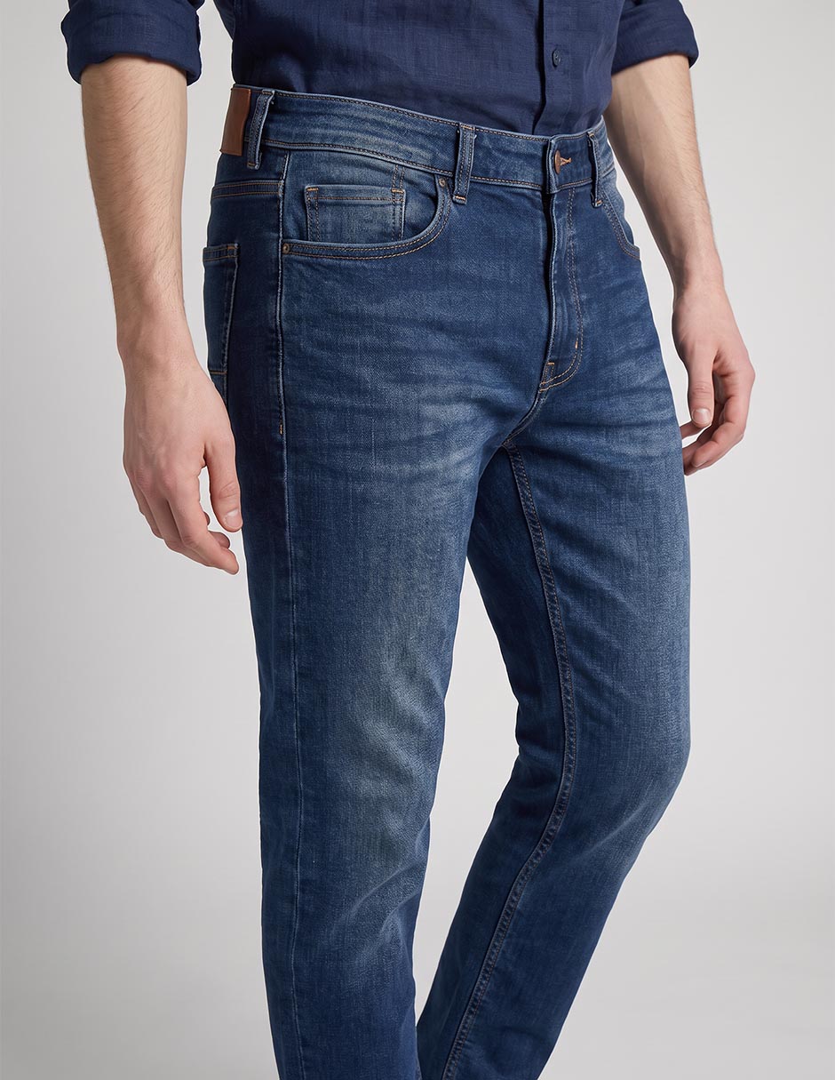 Jeans straight para hombre 3