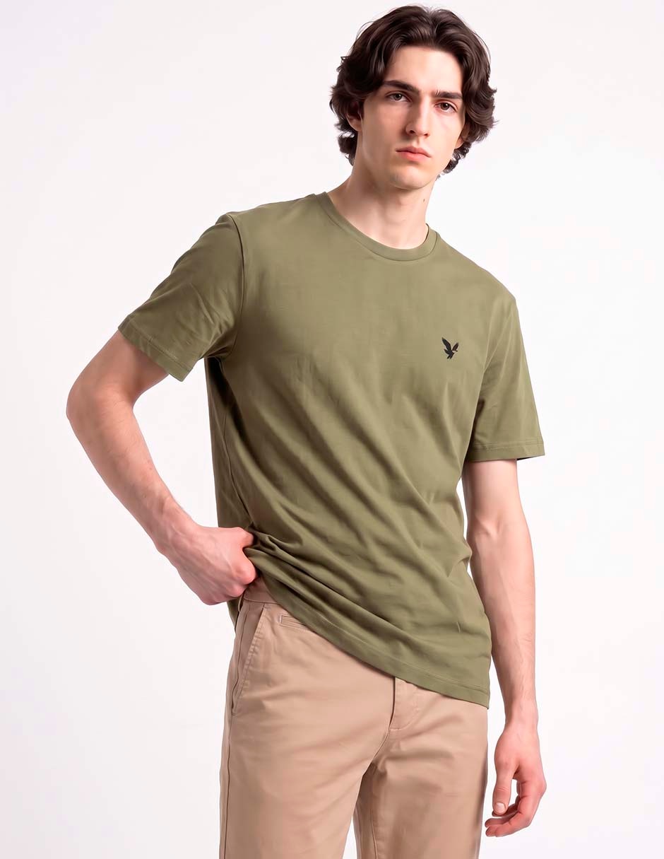 Playera cuello redondo para hombre
