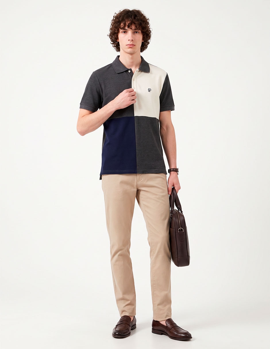 Playera tipo polo para hombre