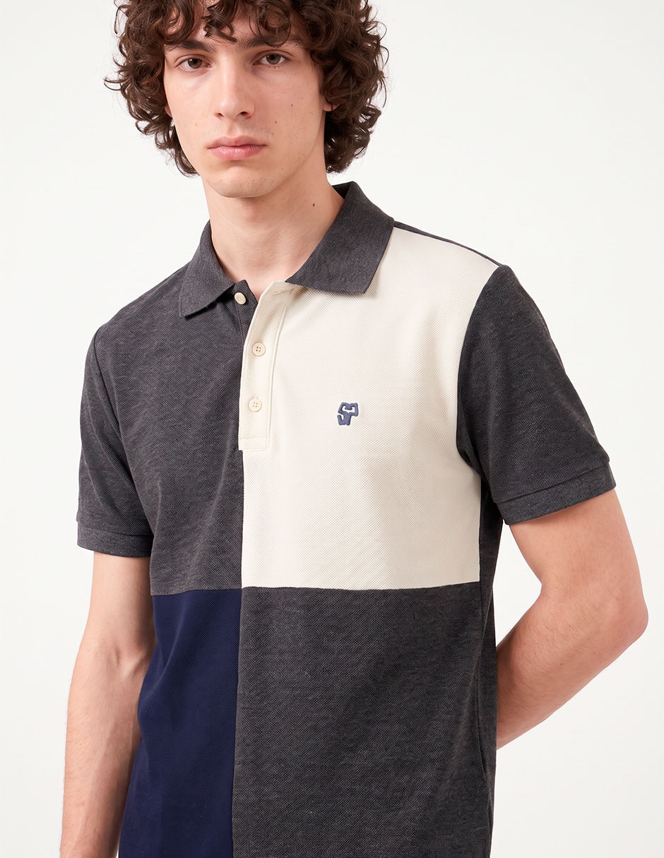Playera tipo polo para hombre