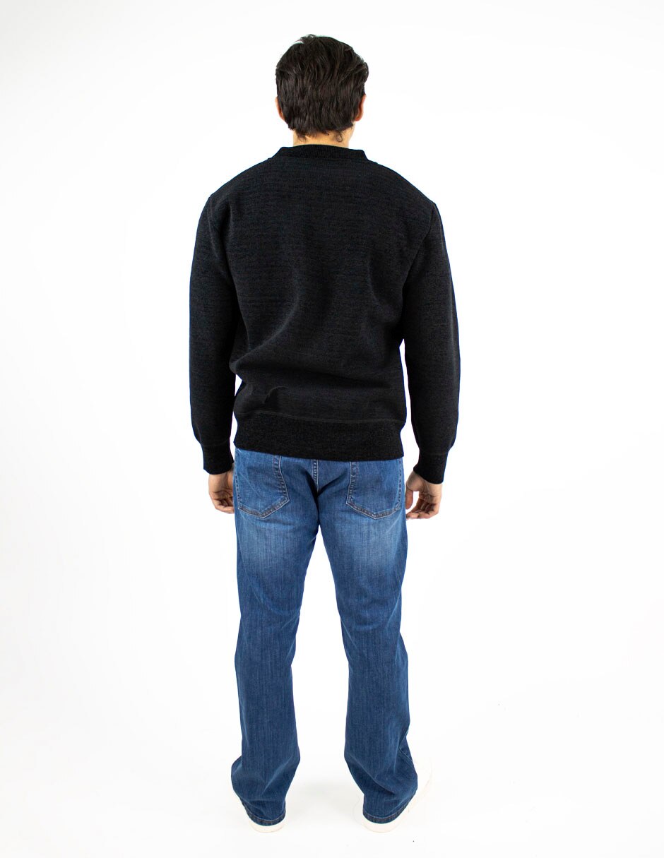 Suéter cuello redondo para hombre 2