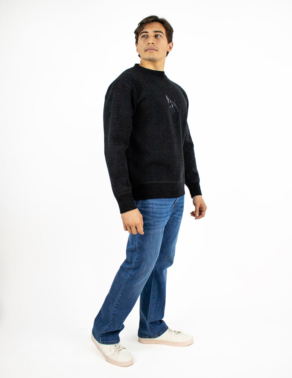 Suéter cuello redondo para hombre 3
