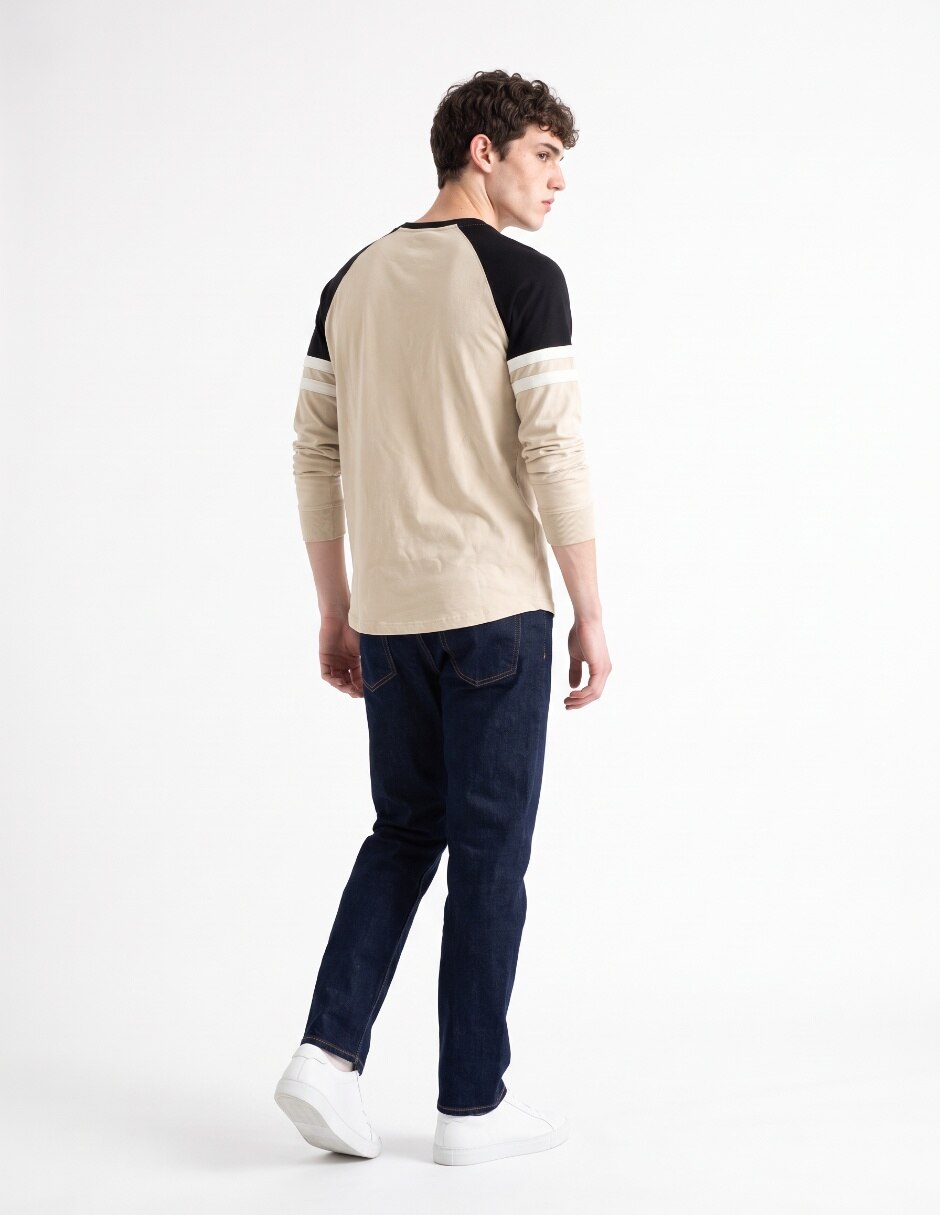 Playera cuello redondo para hombre 2
