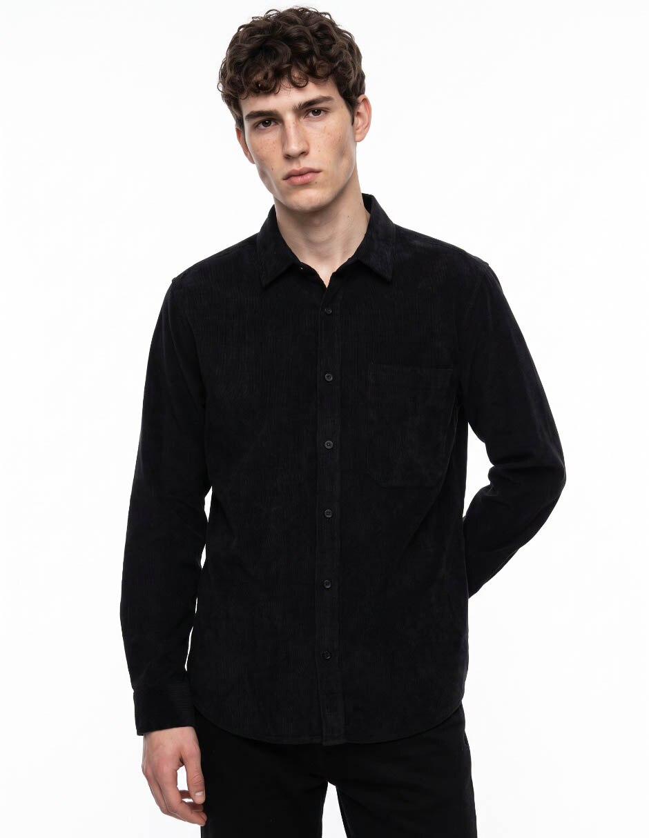 Camisa casual manga larga para hombre Camisa casual manga larga para hombre